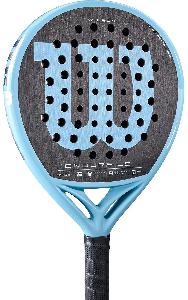 Wilson Endure LS V1 Padelracket - Zwart - afbeelding 6 van 6