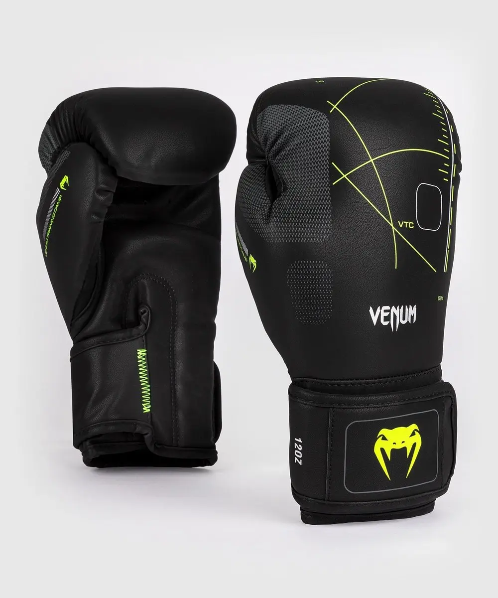 Venum Training Camp 4.0 Bokshandschoenen 14 OZ - Zwart Neo Groen