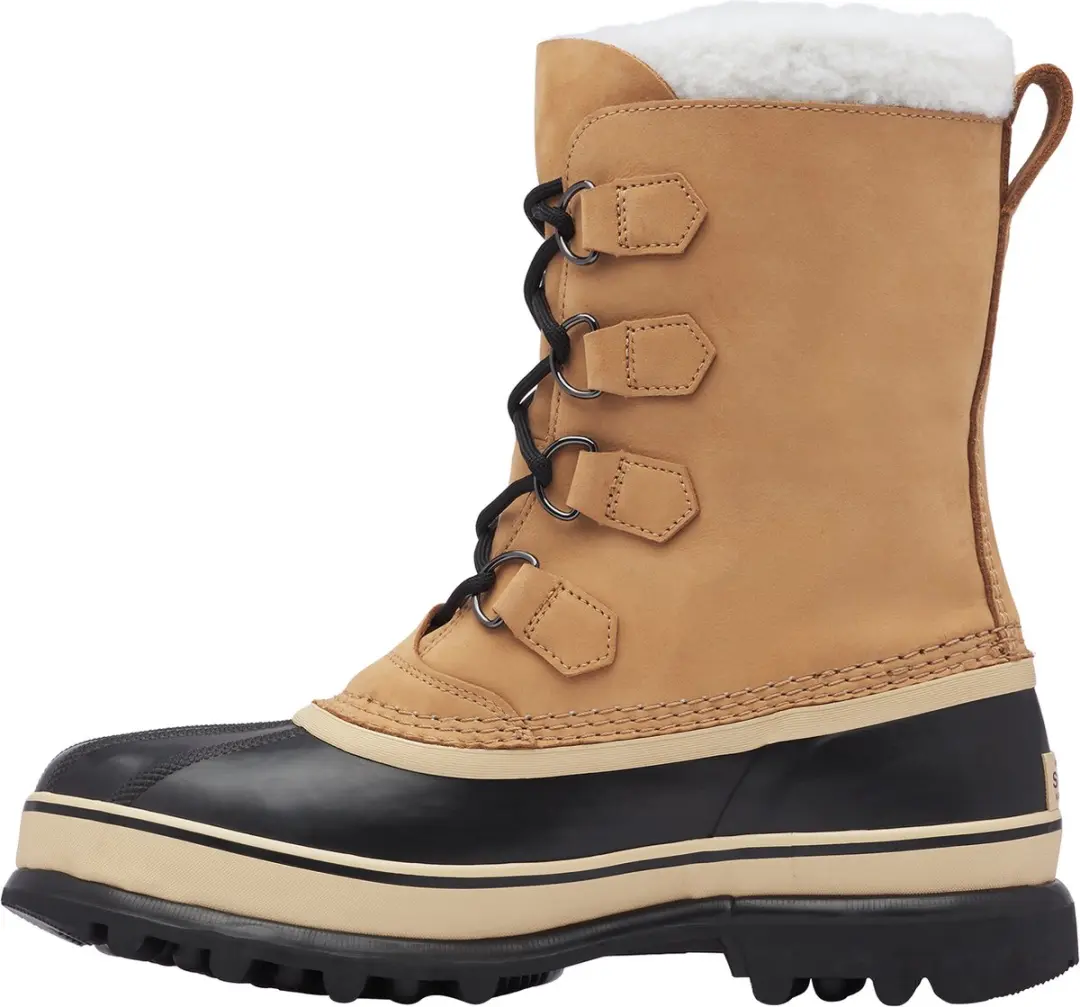 Sorel Caribou WP Heren Snowboots - Maat 42 - Buff