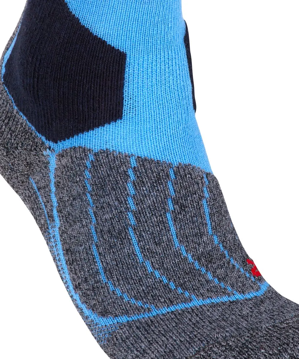 Falke SK1 Skisokken Dames - Dik Wol Blauw - Maat 39/40