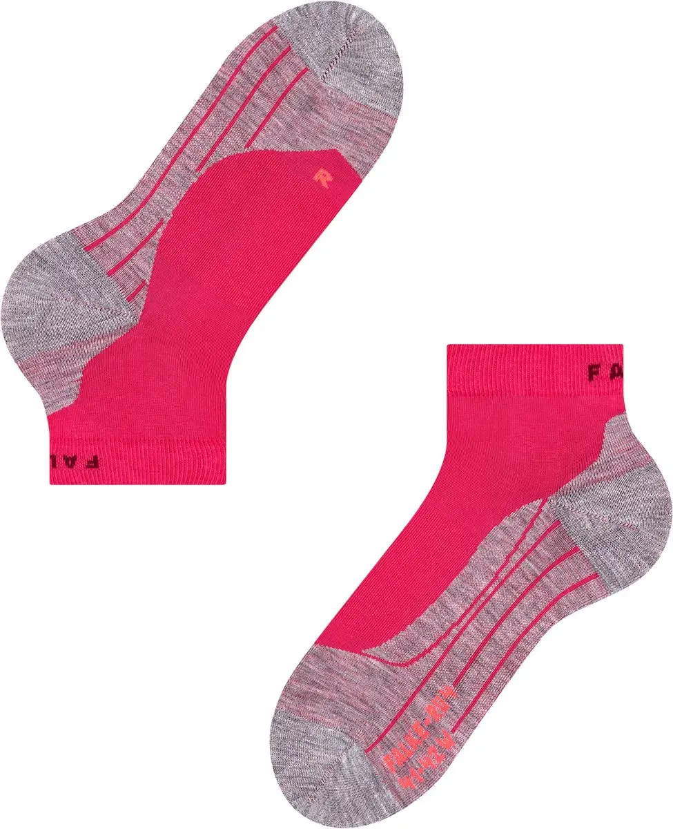 Falke RU4 Short Anti-Blaar Sokken - Dames Rood - Maat 37/38