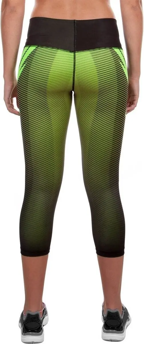 Venum Dames Razor Sportlegging - L - Zwart/Neo Geel