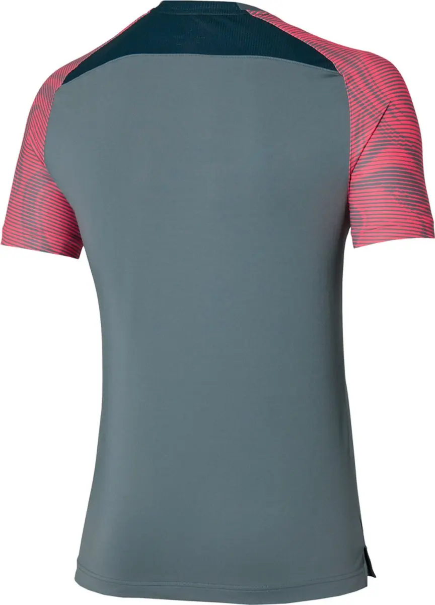Mizuno Charge Shadow Tee Heren - Roze/Grijs