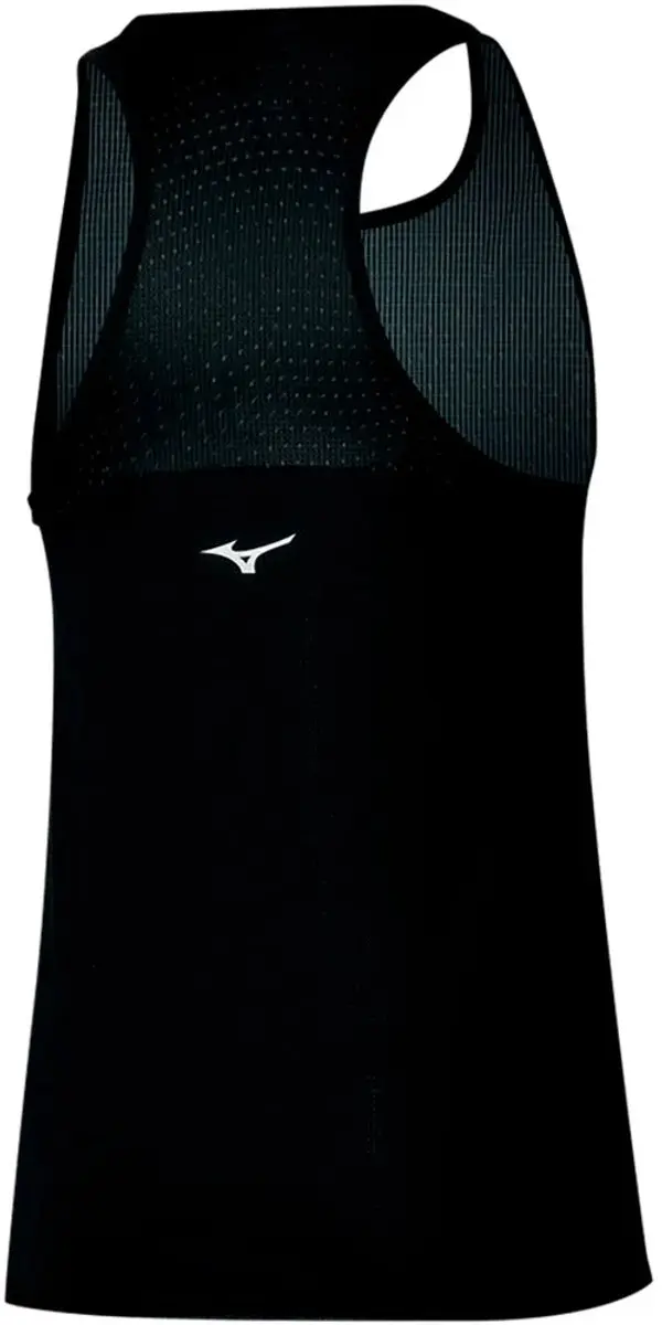 Mizuno Core Impulse Mouwloos T-shirt XS - Zwart