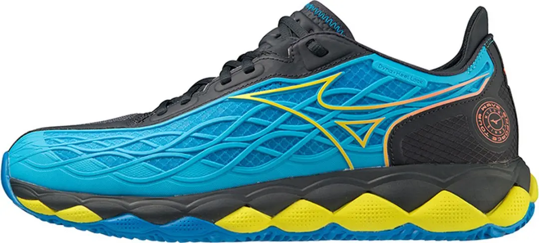 Mizuno Wave Enforce Tour CC Tennisschoenen - Heren 44.5 - Zwart