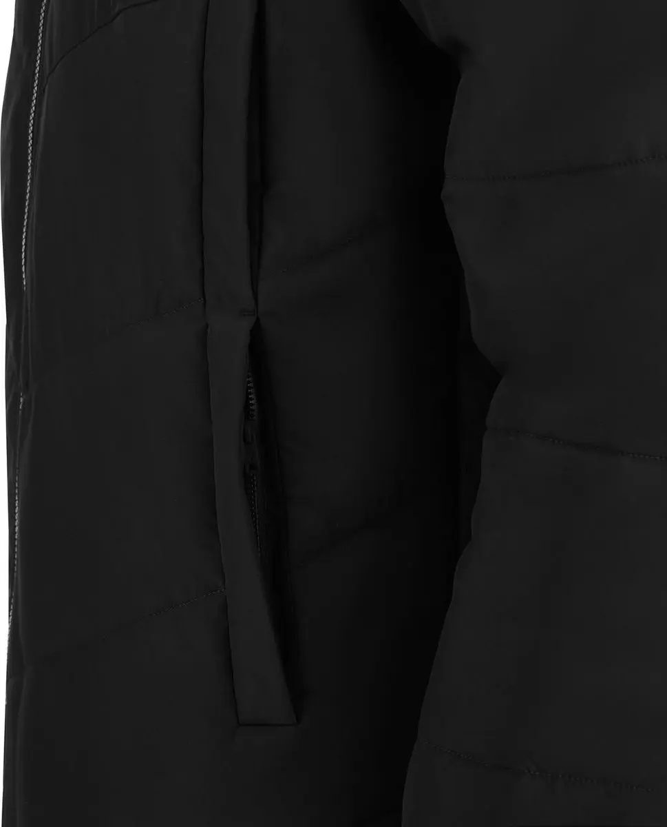 Macron Northland Long Coach Jacket Heren - Zwart L