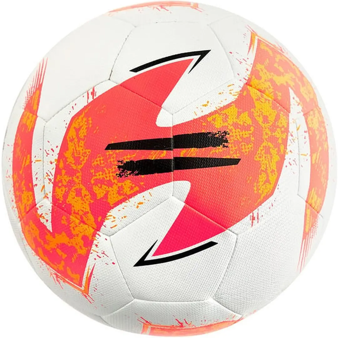 Macron Tropical XI Futsal Voetbal 4 - Wit/Oranje