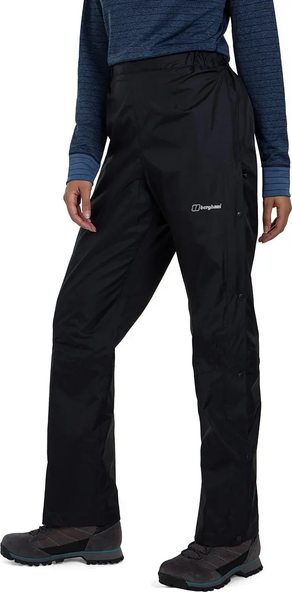 Berghaus Deluge 2.0 Regenbroek Dames S - Zwart