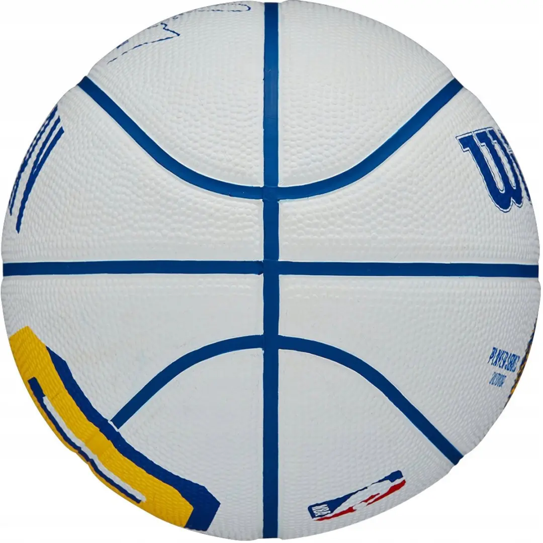 Wilson NBA Player Icon Mini Basketbal Curry - Wit