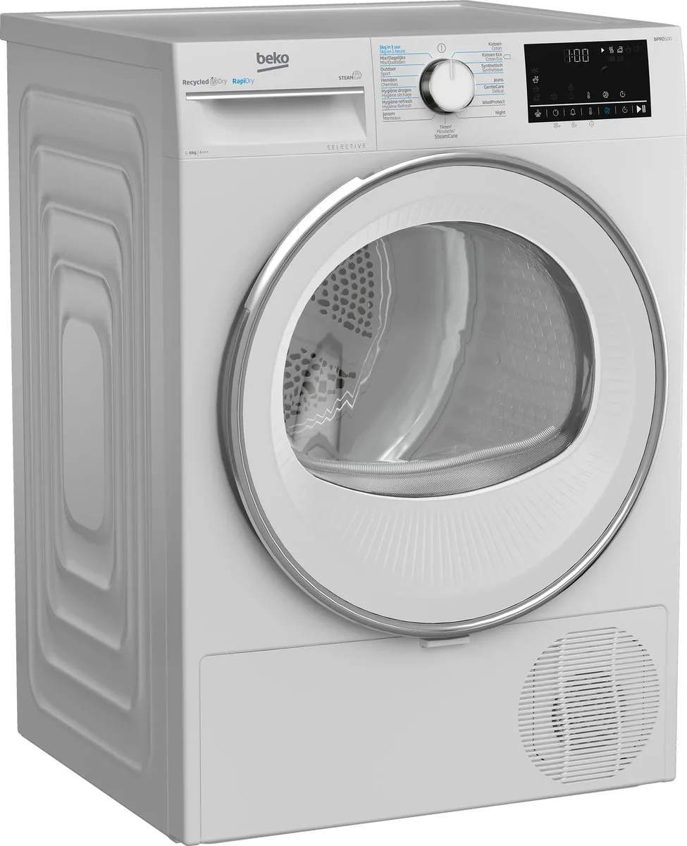 Beko B5T68247W2 Warmtepompdroger 8kg - Wit