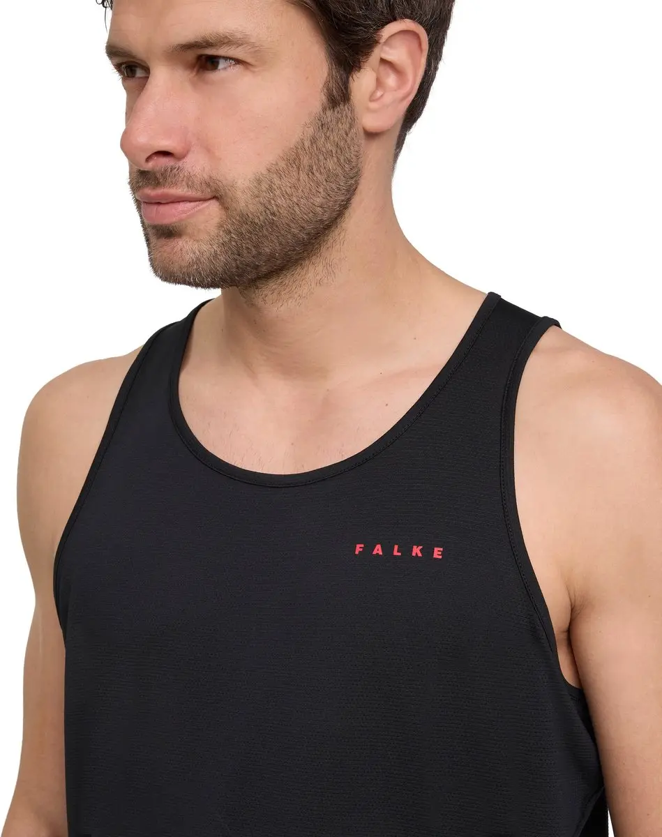Falke Training Perform Better Singlet - Heren - Zwart - XL