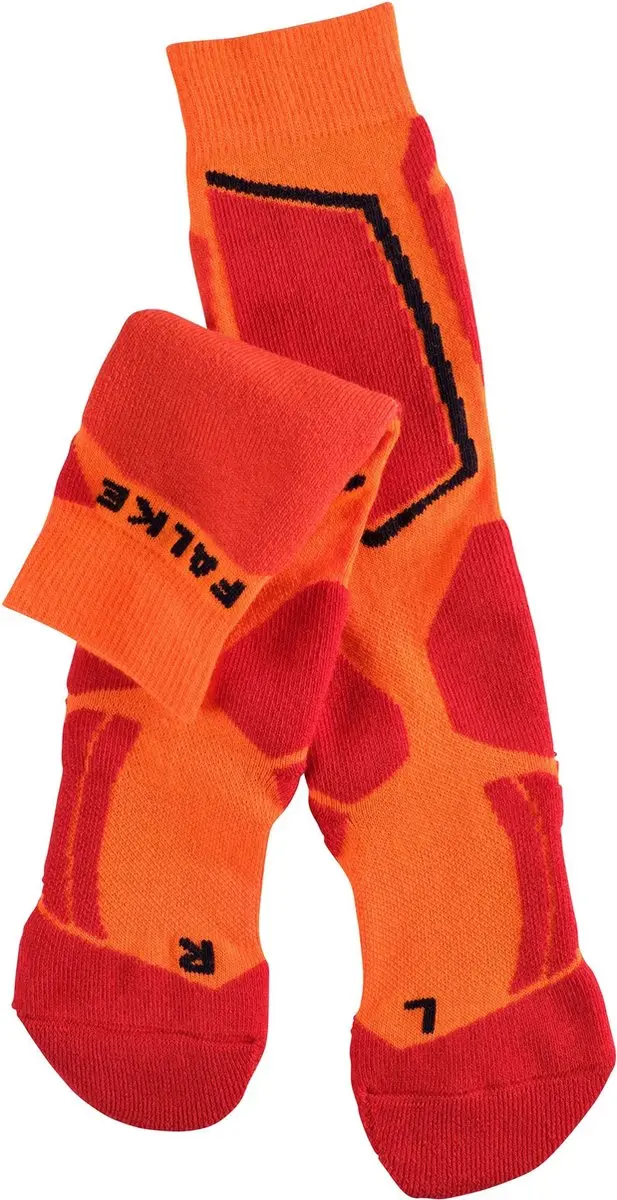 Falke SK2 Skisokken Kinderen - Dikke Wol - Maat 27-30 - Oranje