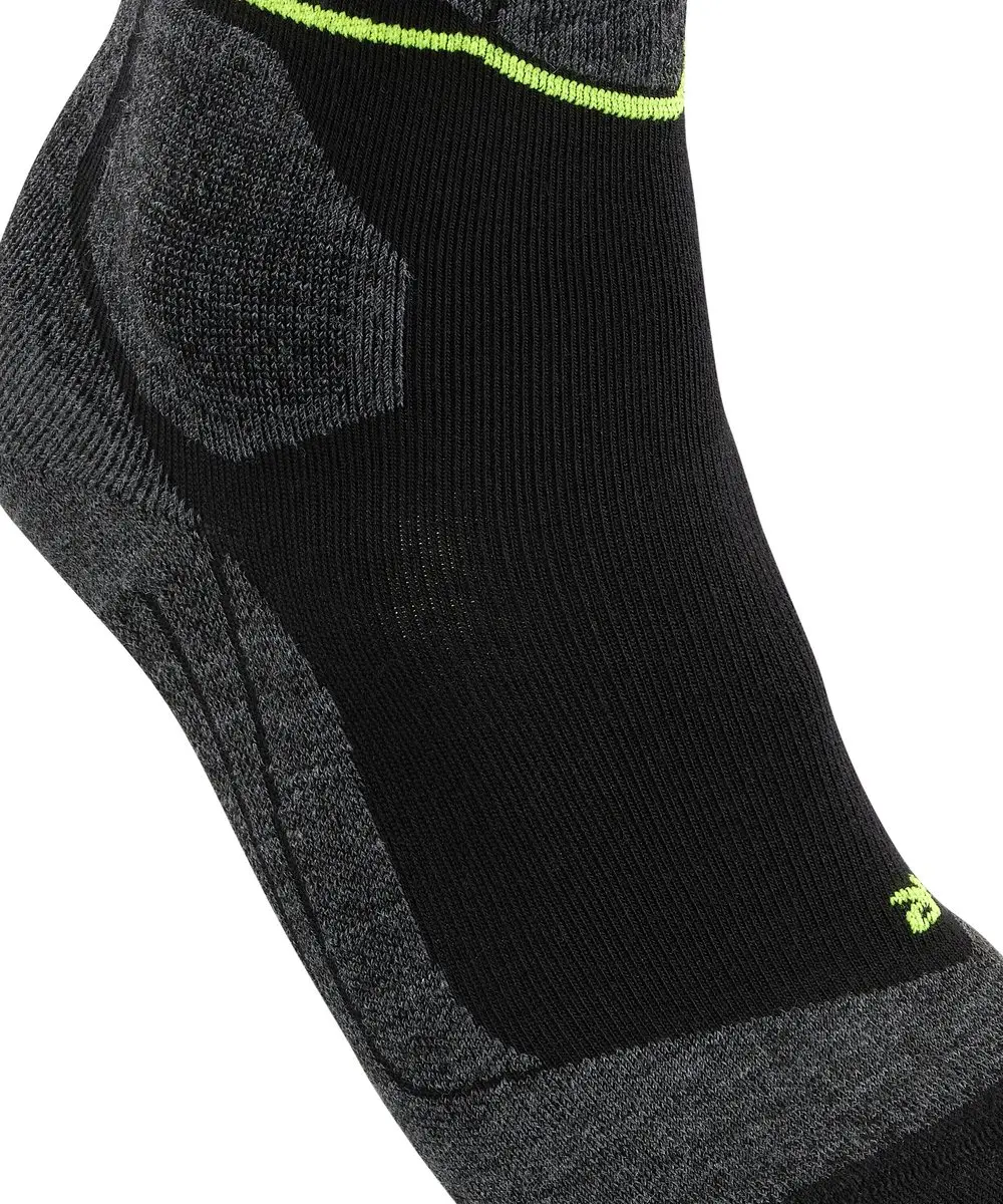 FALKE SK Wool Compressie Skisokken Heren - 43-46 - Zwart