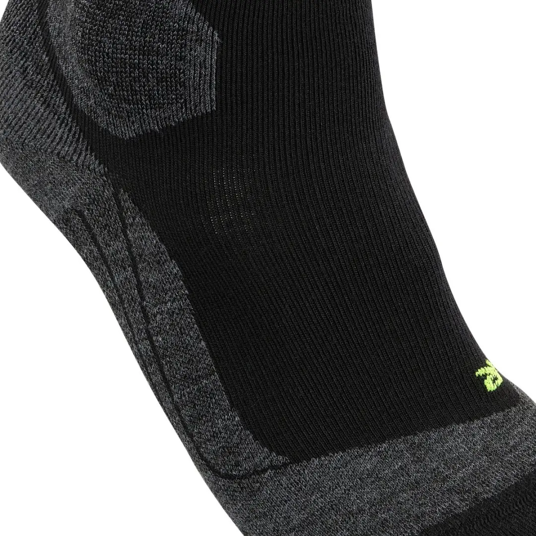 FALKE SK Wool Compressie Skisokken Heren - 43-46 - Zwart