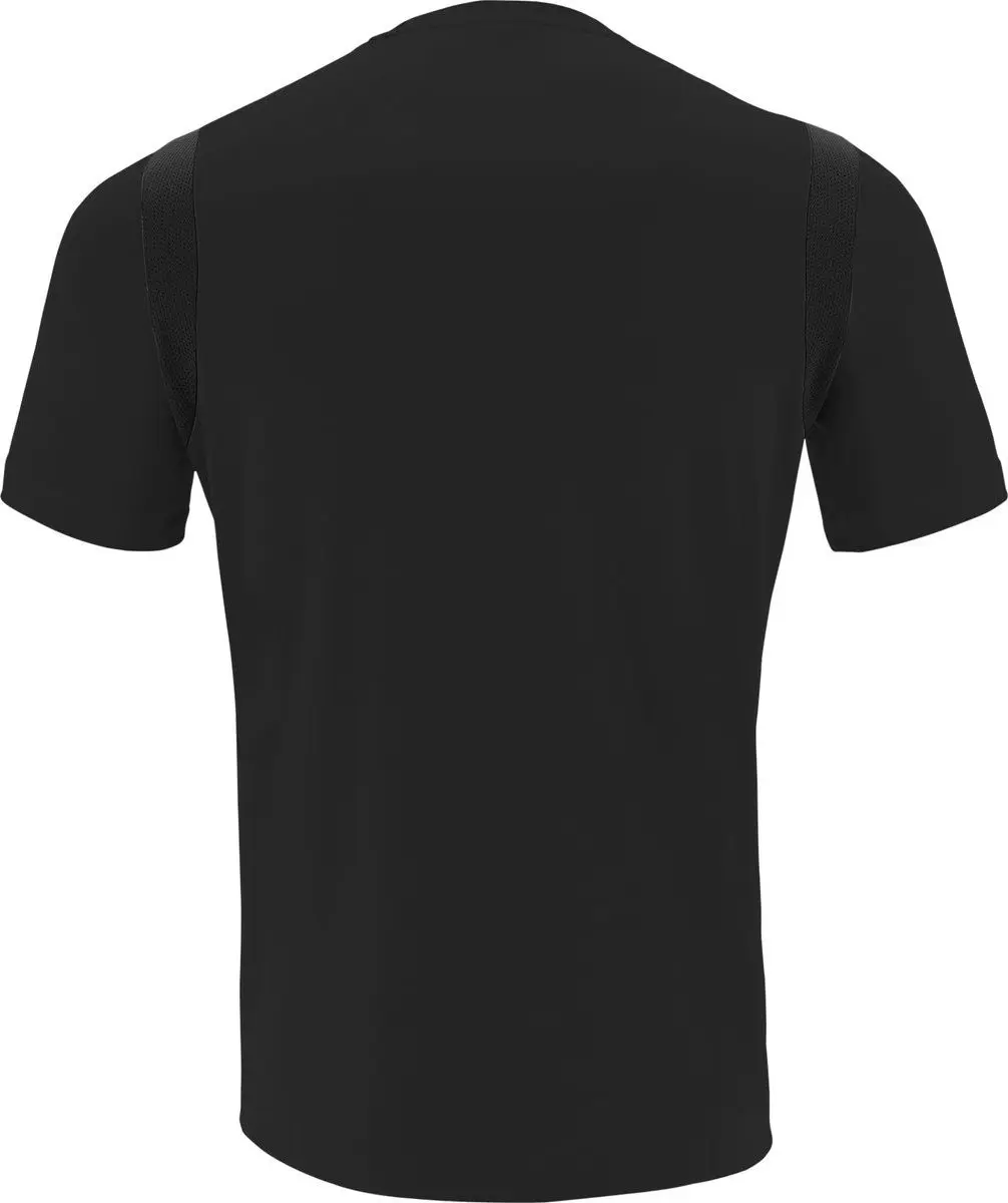 Macron Rodders Shirt Korte Mouw Kinderen 11-12Y - Zwart