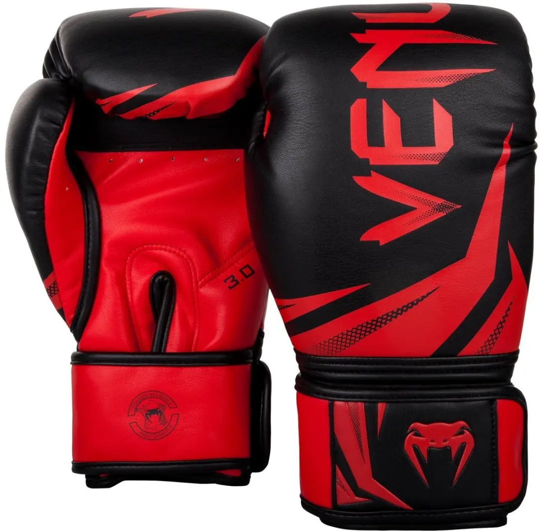 Venum Challenger 3.0 Bokshandschoenen 16oz - Zwart/Rood