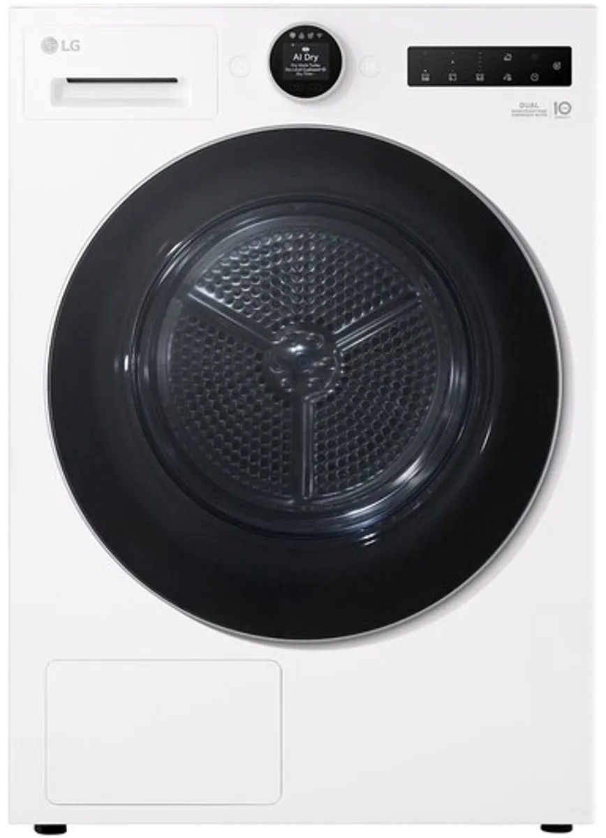 LG RT90X8 Droger 9 kg - Essence Wit