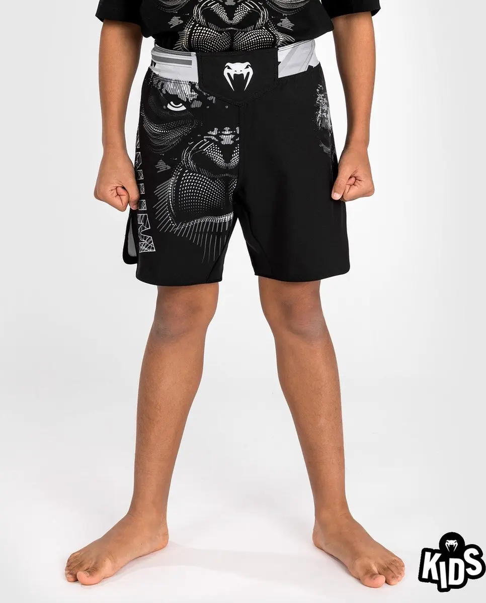 Venum Gorilla Jungle Fightshorts Kids 140 - Zwart/Wit