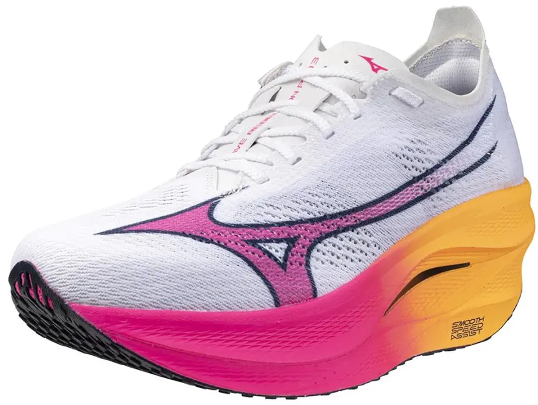 Mizuno Wave Rebellion Pro 3 Hardloopschoenen 46.5 - Wit