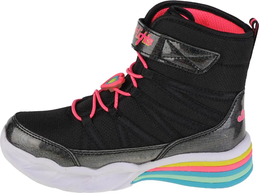 Skechers Sweetheart Lights 302661L-BKHP Laarzen - Maat 32 - Zwart