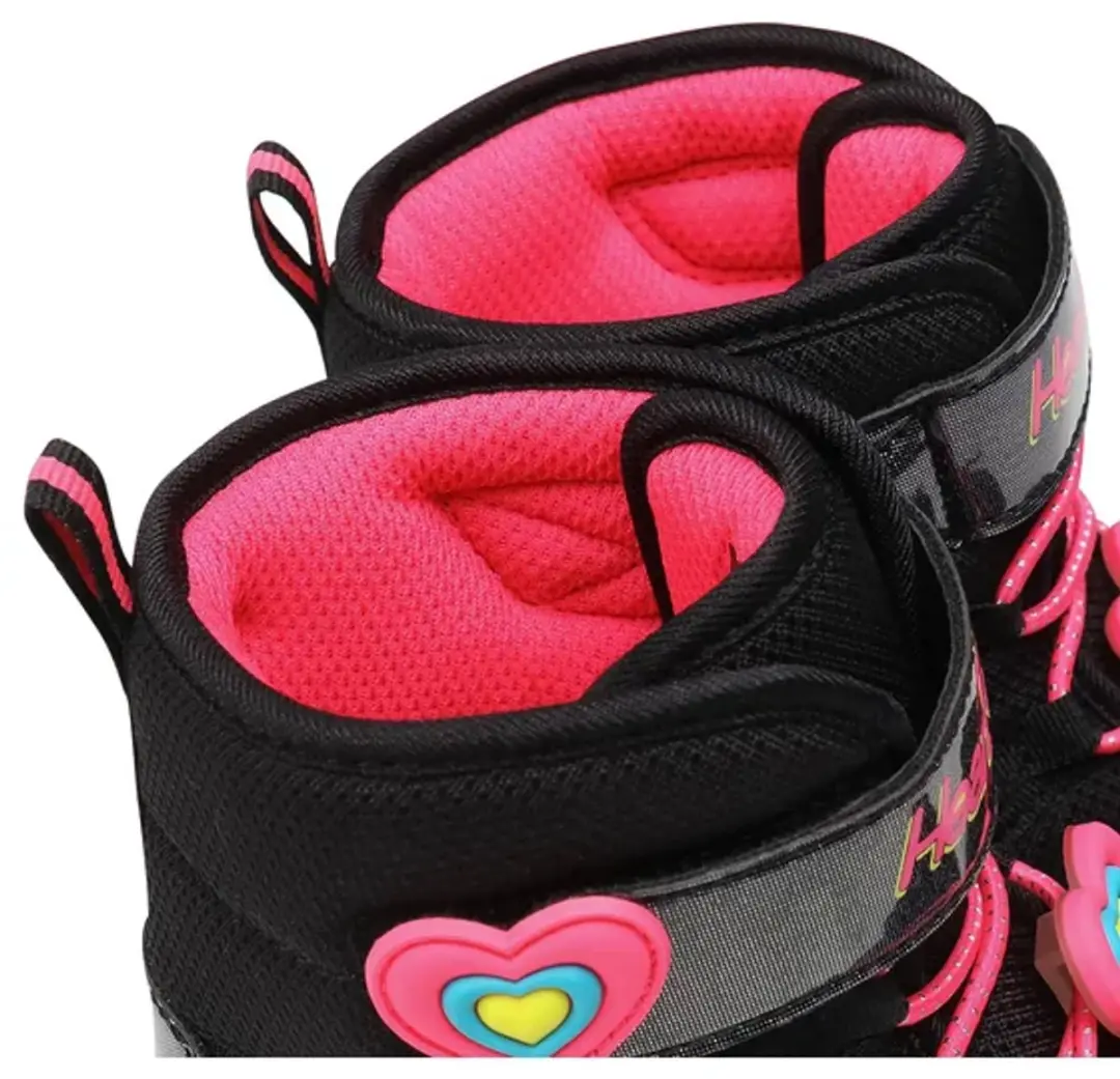 Skechers Sweetheart Lights 302661L-BKHP Laarzen - Maat 32 - Zwart