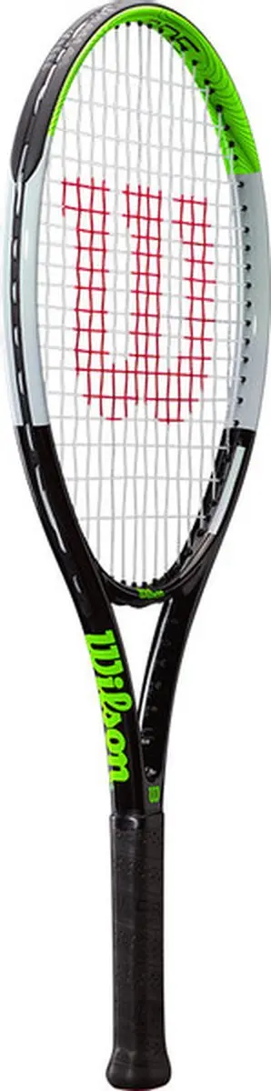 Wilson Blade Feel 25 Tennisracket - Zwart/Groen/Wit