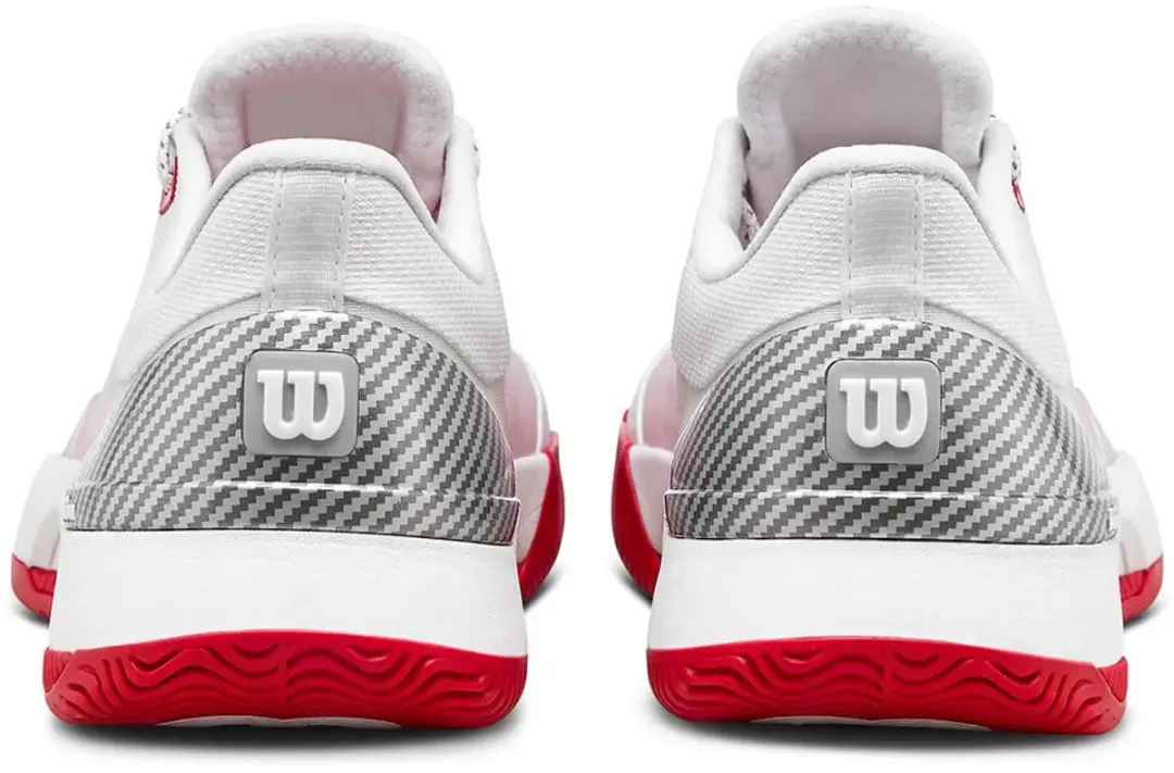 Wilson Intrigue Tour Clay Court Schoenen - 39 1/3 - Wit/Rood/Zwart