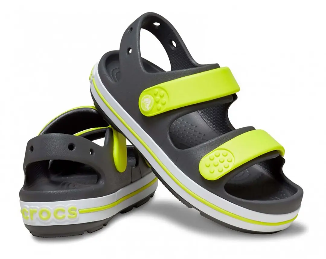 Crocs Crocband Cruiser Sandal Toddler 23/24 - Grijs