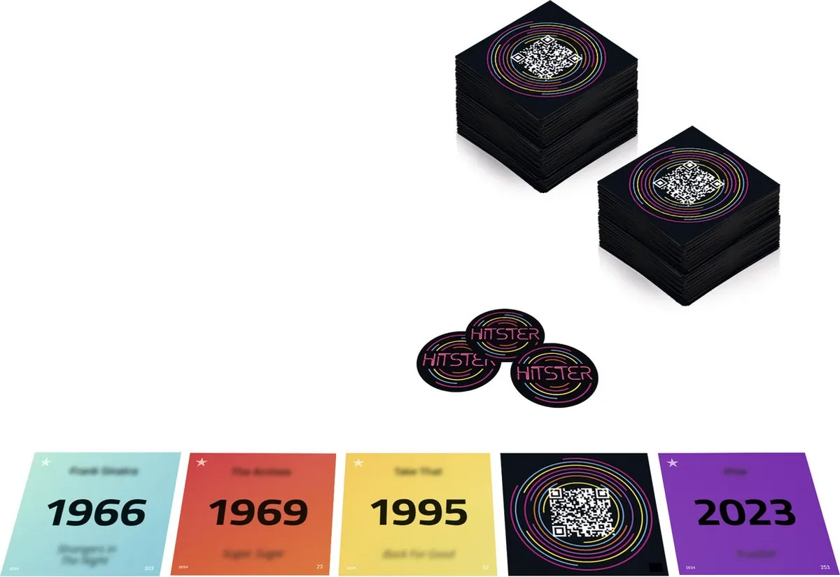 Jumbo Hitster Guilty Pleasures Bordspel - 2-10 Spelers
