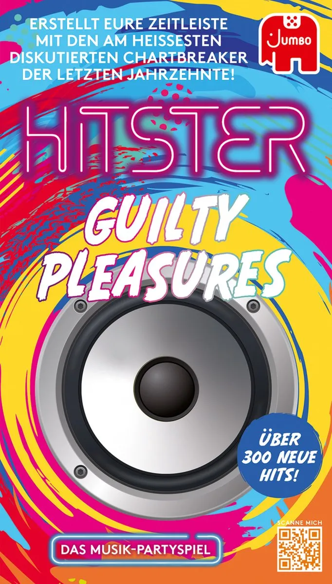 Jumbo Hitster Guilty Pleasures Bordspel