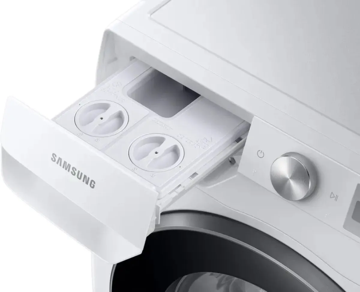 Samsung Autodose Wasmachine 8kg WW80T634ALHA - Wit