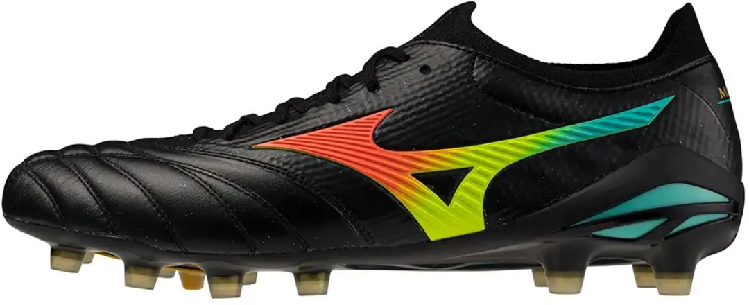 Mizuno Morelia Neo V β Voetbalschoenen - 44.5 - Zwart/Lava Orange