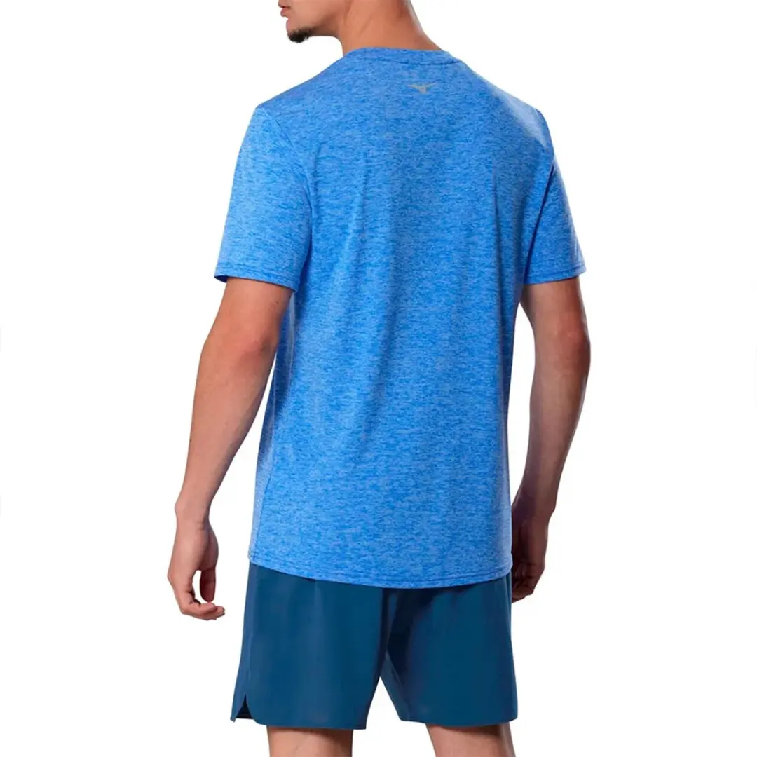 Mizuno Core Runbird T-shirt M - Blauw