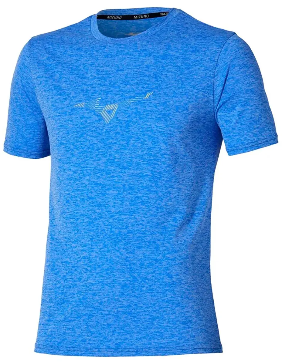 Mizuno Core Runbird T-shirt M - Blauw