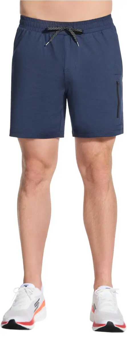 Skechers Weekend 7 Short Mannen Marineblauw XL
