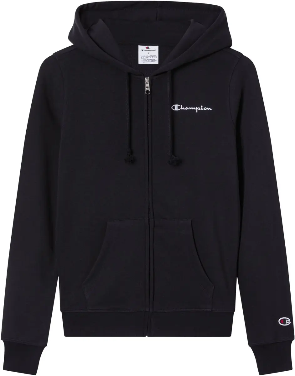 Champion KK001 Full Zip Hoodie Sweatshirt - Zwart L
