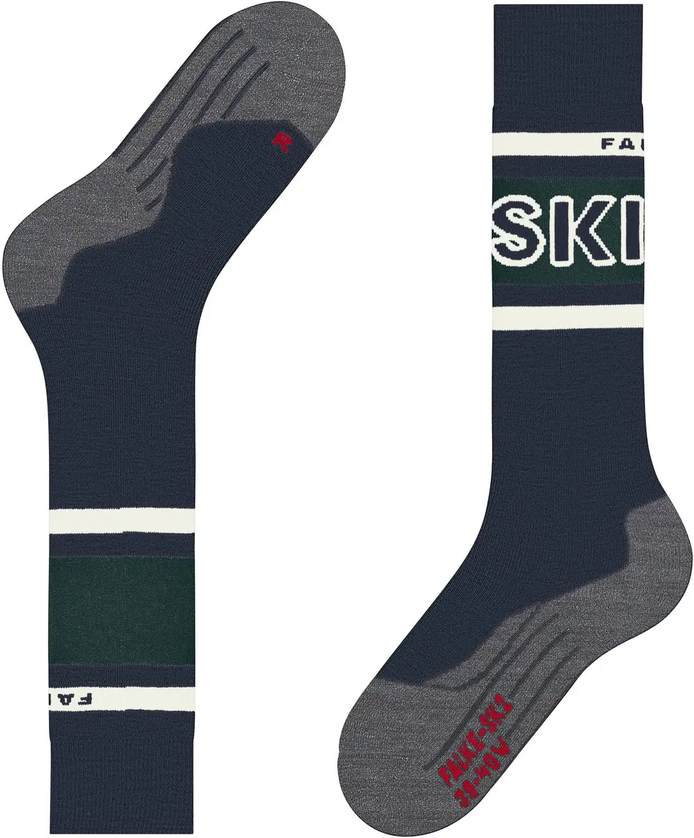 Falke SK2 Intermediate Skisokken Heren 46-48 - Blauw - afbeelding 6 van 6