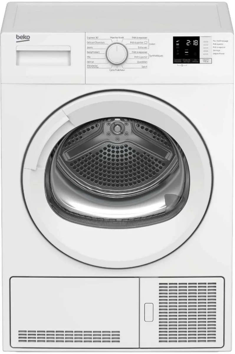 Beko DS8513PA2W Vrijstaande Wasdroger 8 kg