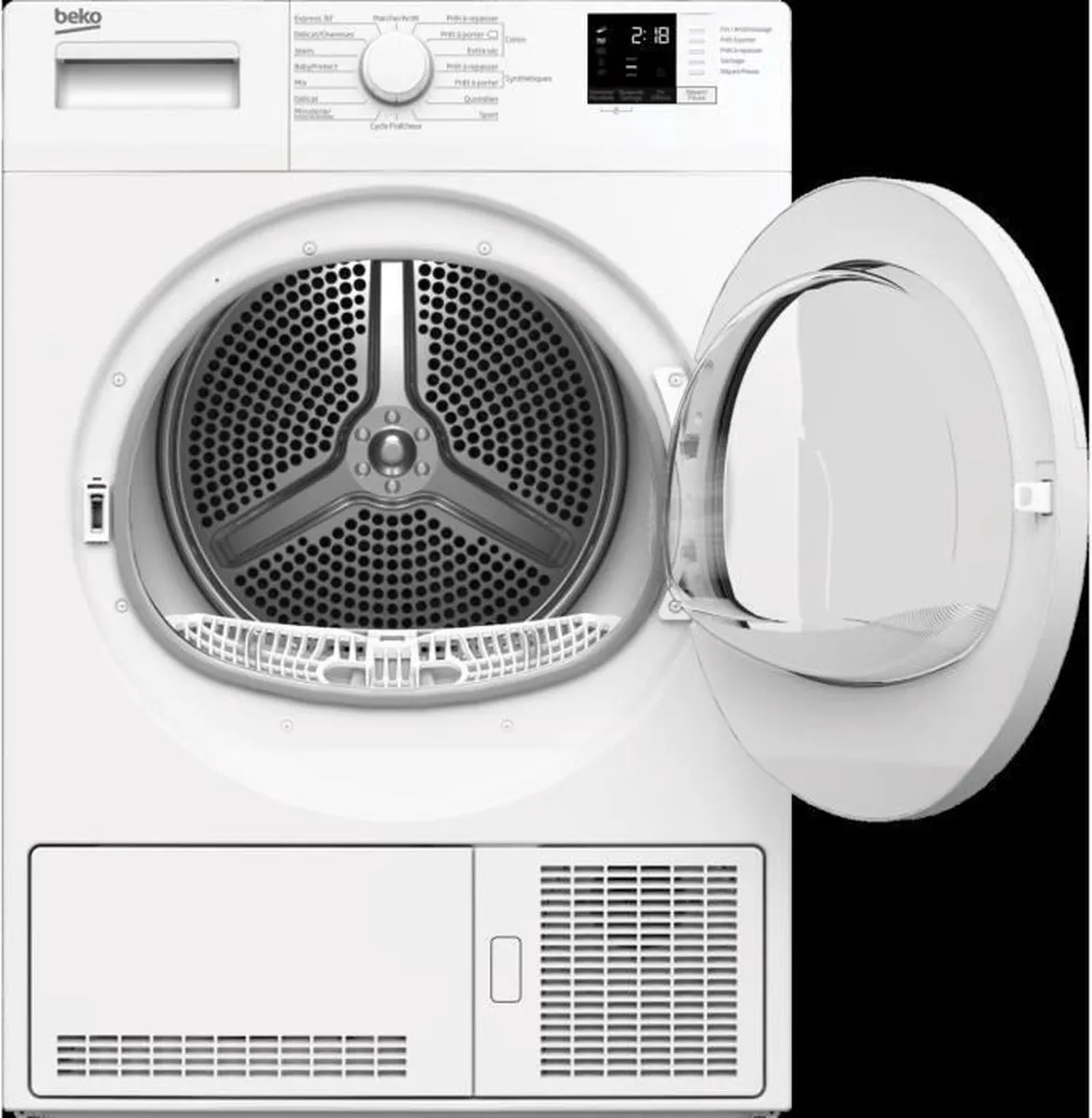 Beko DS8513PA2W Vrijstaande Wasdroger 8 kg - Wit