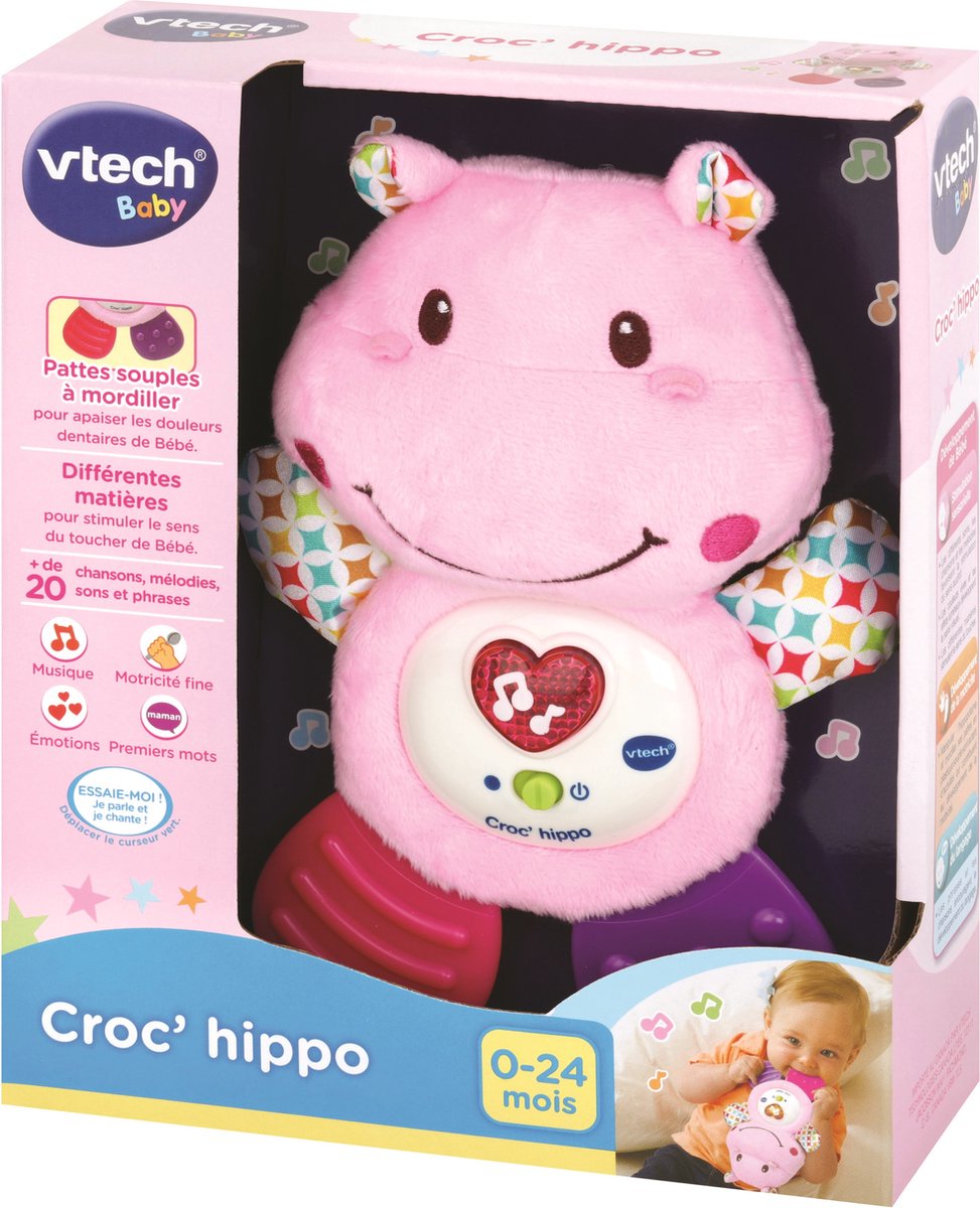 Educatief speelgoed Vtech Baby Croc' hippo