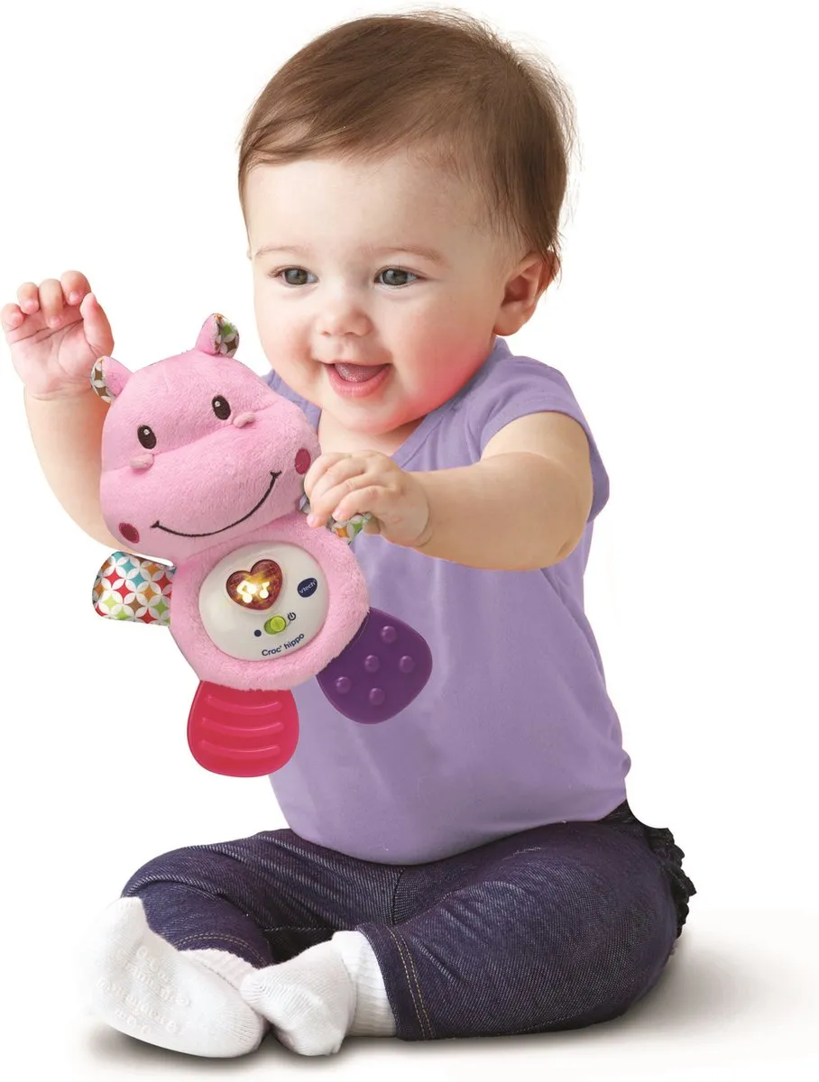 Vtech Baby Croc' Hippo Educatief Speelgoed - Roze