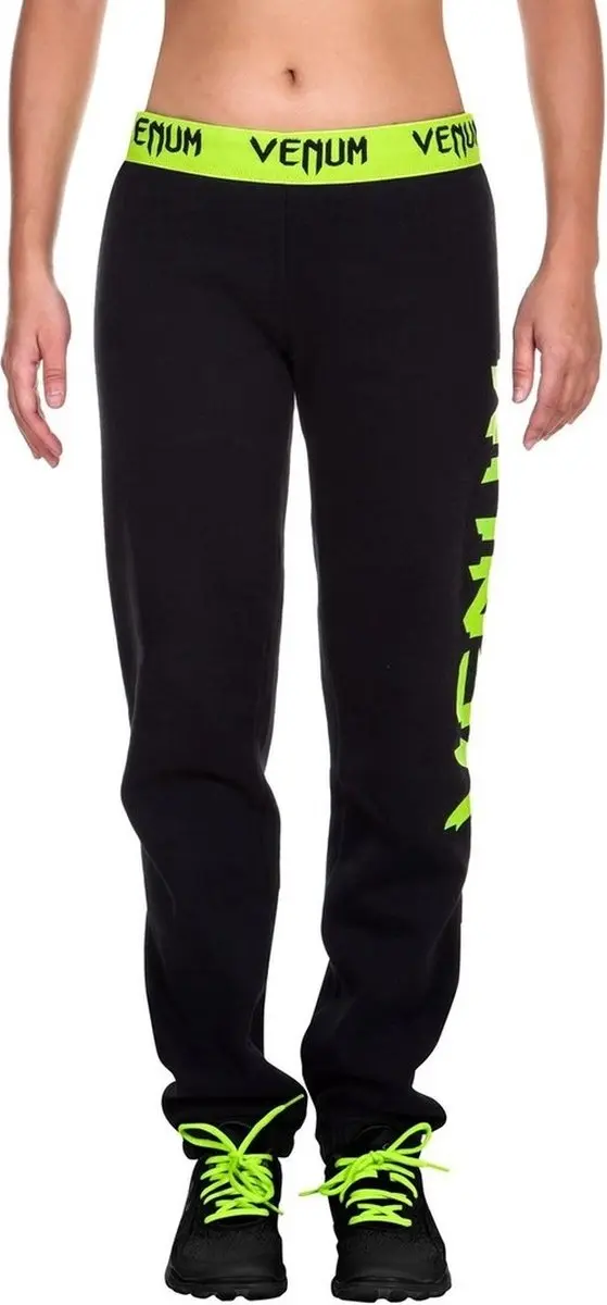 Venum Infinity Dames Joggingbroek - Zwart/Geel - XS
