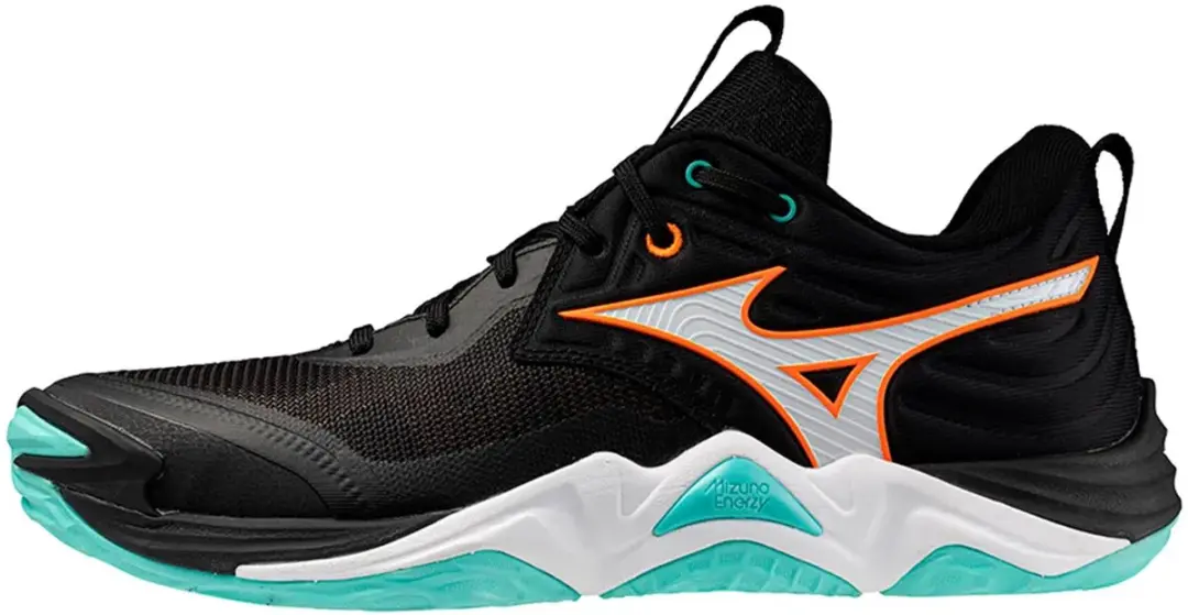 Mizuno Wave Momentum Elite Indoor Sportschoenen 44 - Zwart