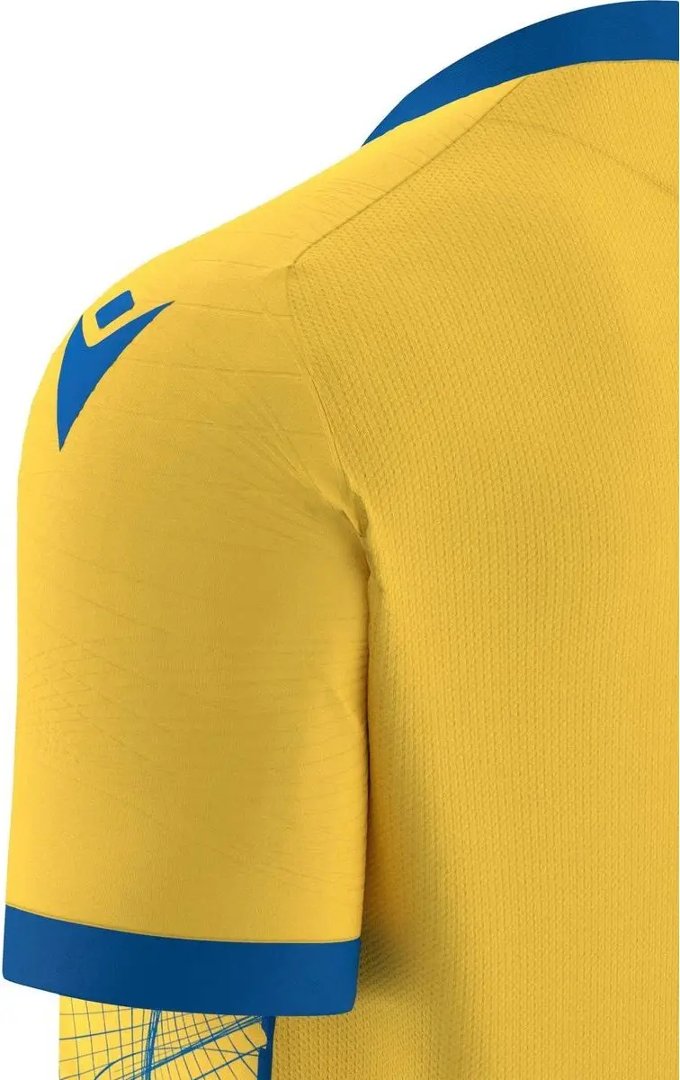 Macron Wyvern Eco Shirt Korte Mouw Kinderen - Geel