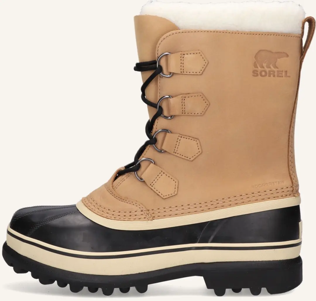 Sorel Caribou WP Heren Sneeuwlaarzen - Maat 48 - Buff