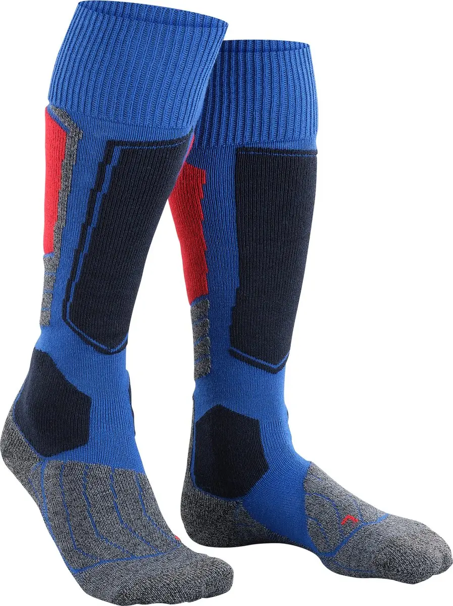 Falke SK1 Skisokken Heren - Dikke Wol Blauw - Maat 44/45