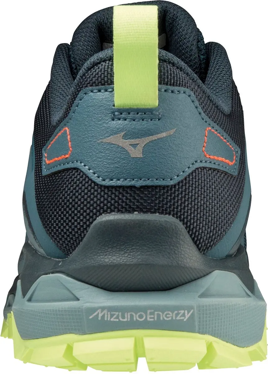 Mizuno Wave Mujin 8 Sportschoenen - Maat 46.5 - Blauw/Grijs/Lichtgroen