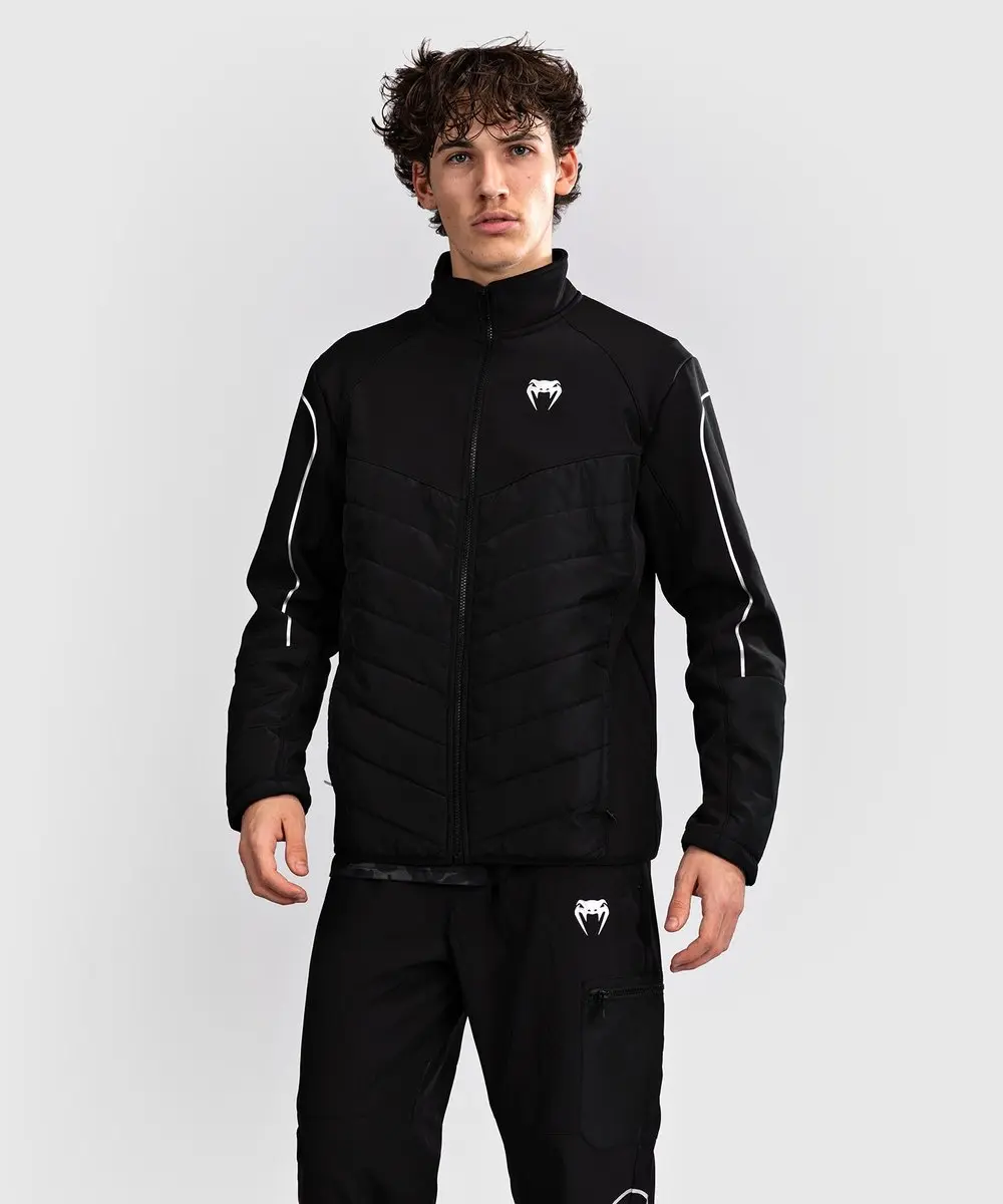 Venum Paddock Softshell Jack - Zwart/Wit S