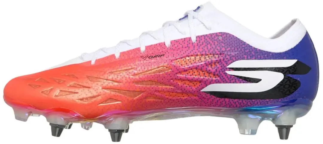 Skechers Razor 2 Elite SG Voetbalschoenen - Blauw/Rosa - EU 42.5