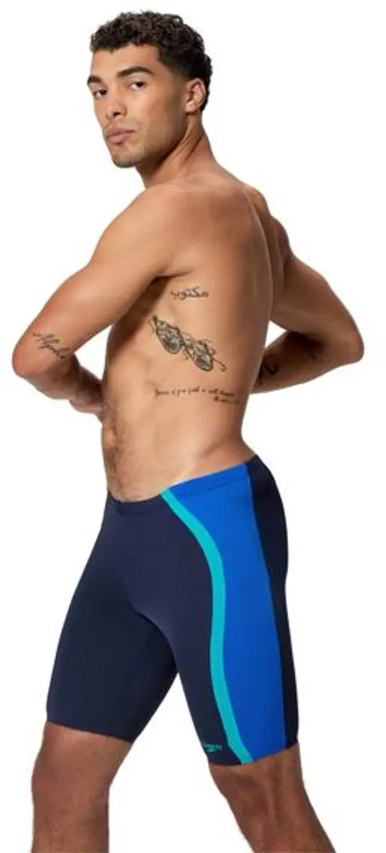 Speedo Solid Splice Jammer Heren - Marine L